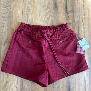 Woolrich x Target Women's Burgundy Shorts - Sz S